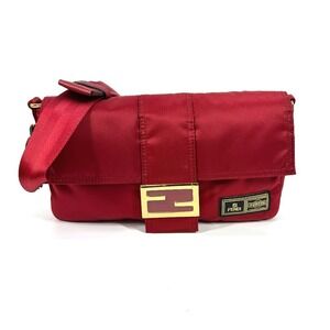 FENDI Red Shoulder Bag